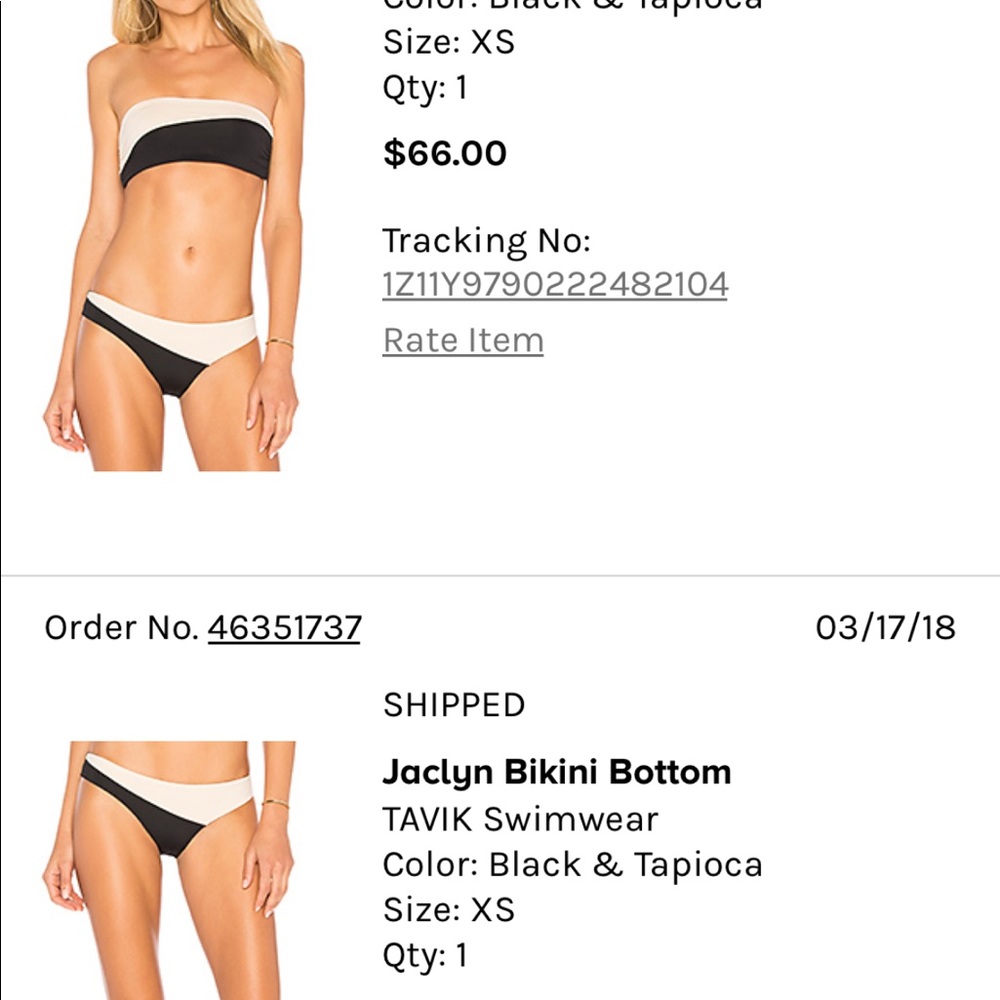 Revolve bikini, worn but in great condition.